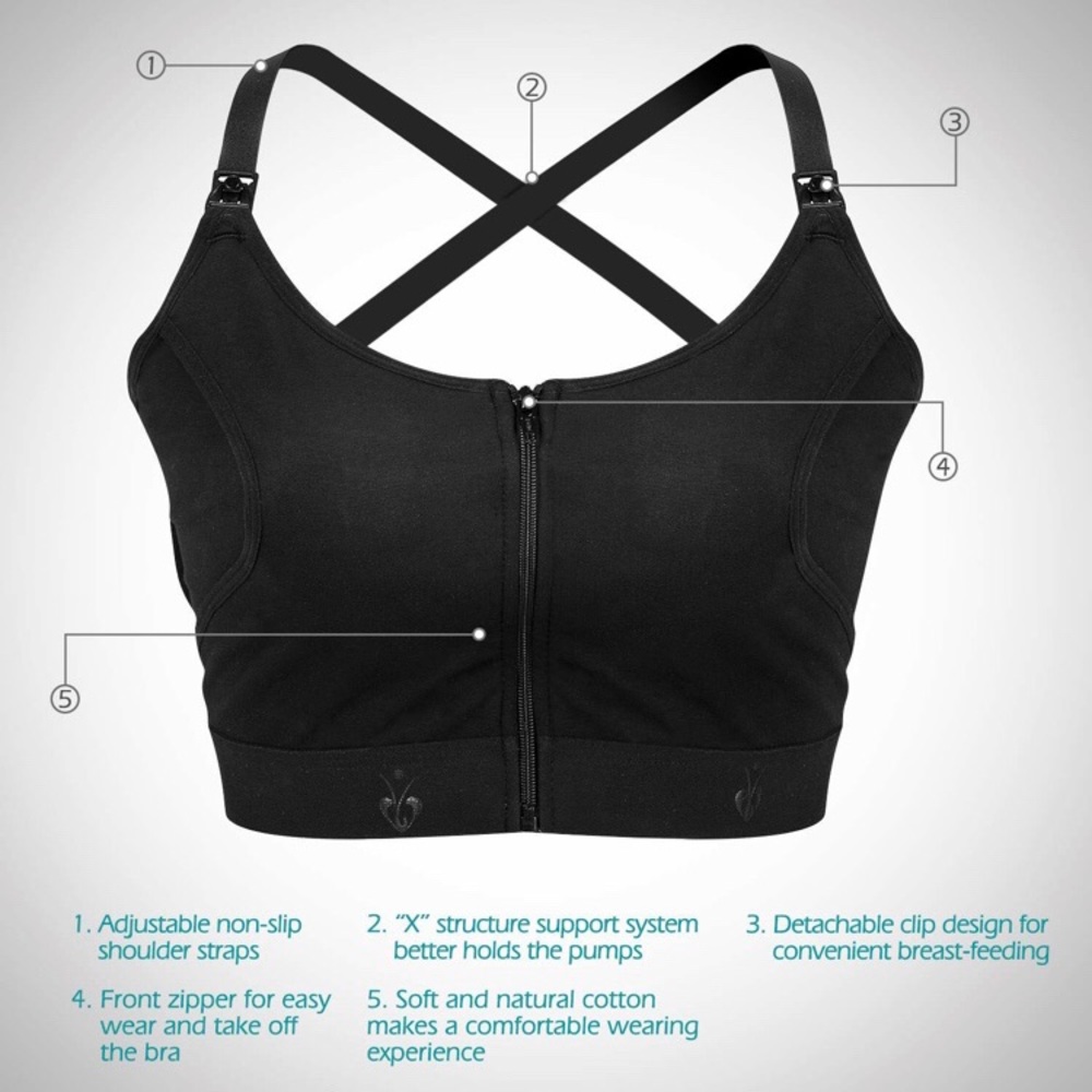 NWT Hands free pumping and nursing bra